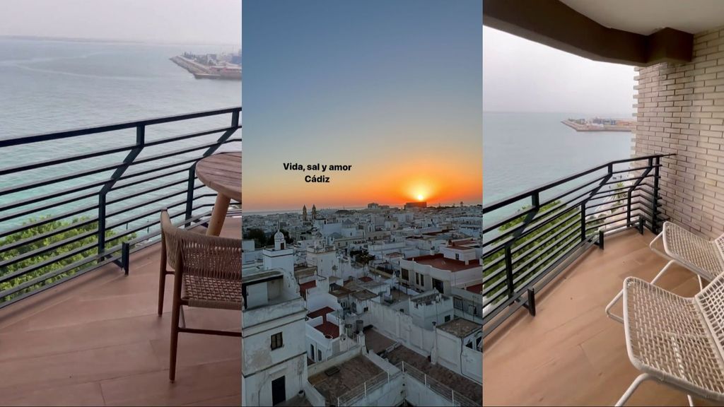 Las espectaculares terrazas de la casa de Cádiz de Paz Padilla