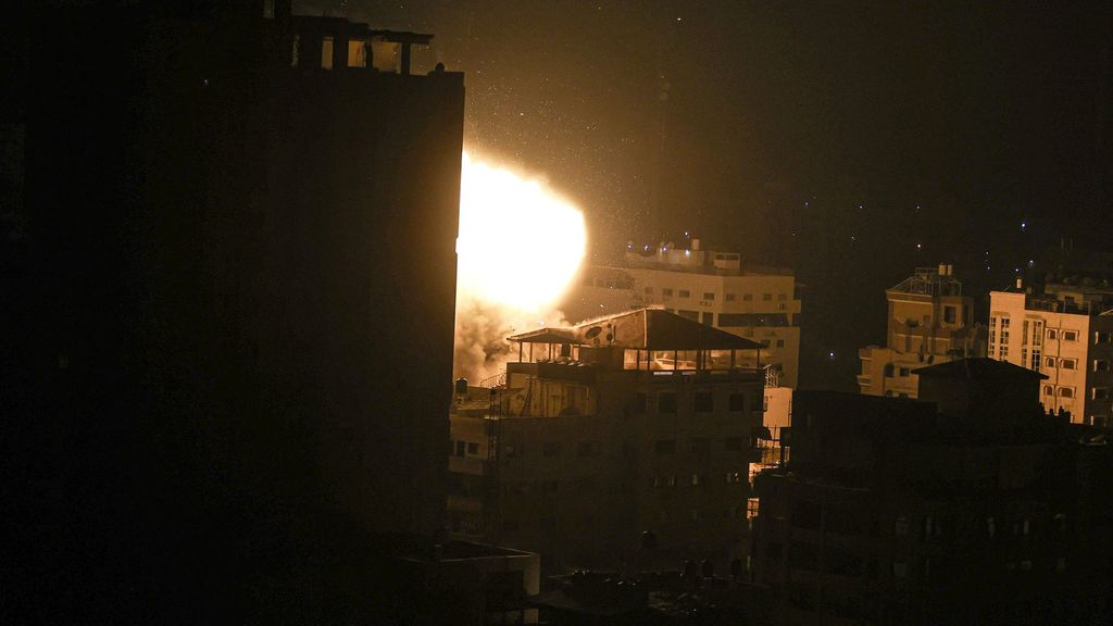 Tensión en la Franja de Gaza ante los posibles bombardeos durante la noche