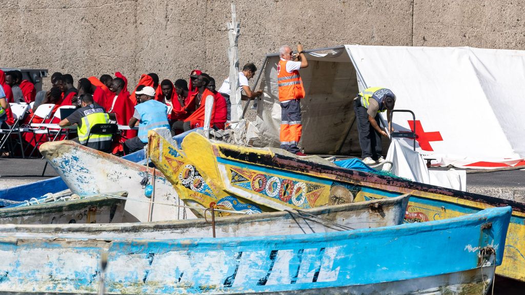 Crisis migratoria: 430 migrantes rescatados en aguas de Canarias en menos de 24 horas