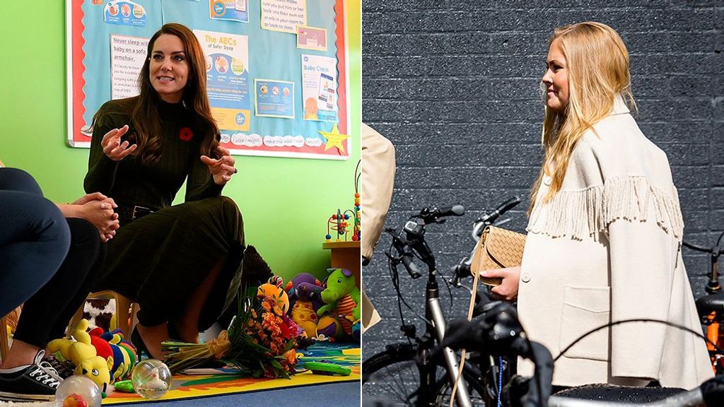 03 kate Middleton y Amalia de Holanda