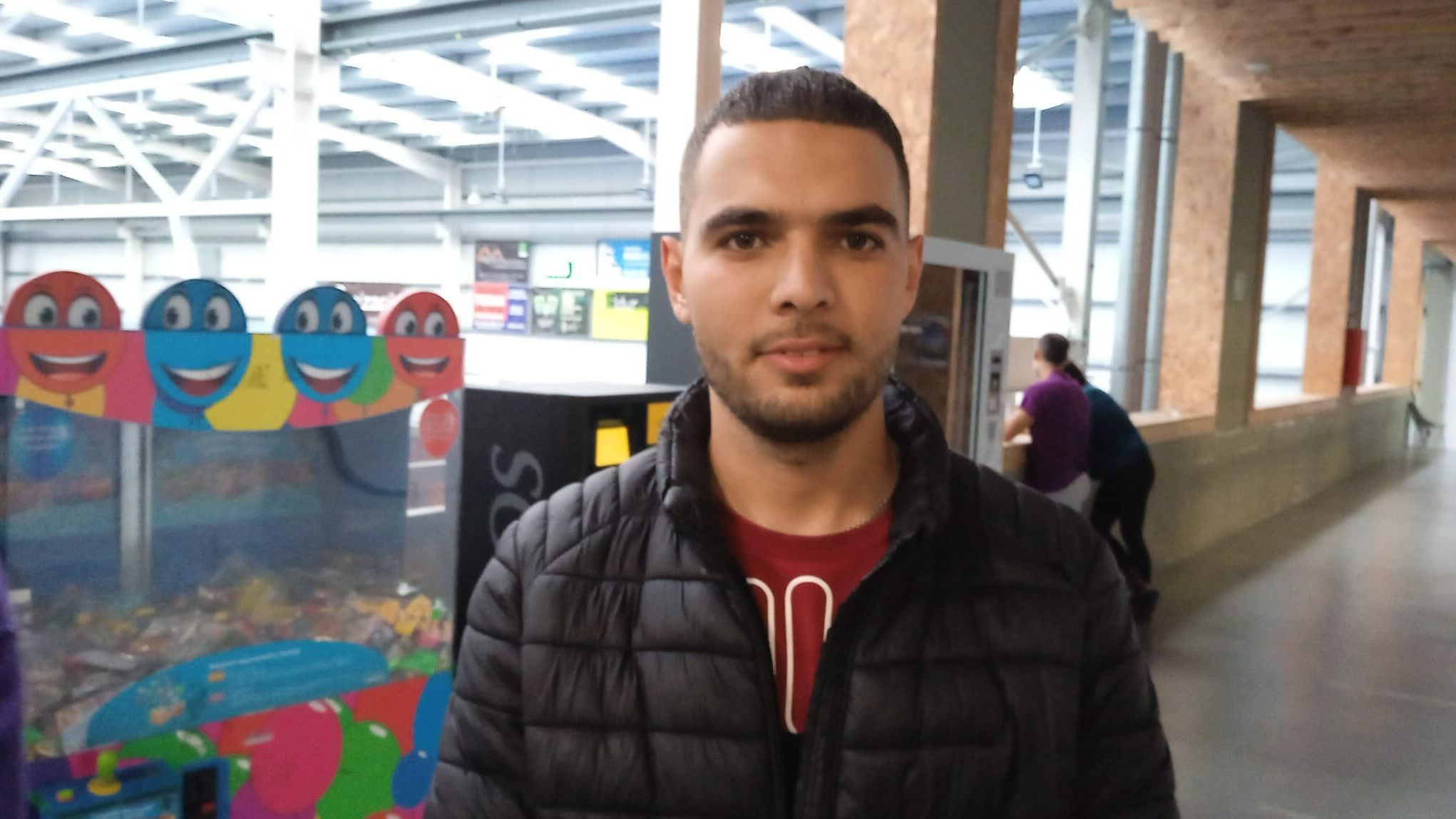 Imad Rekab llegó a Euskadi hace dos años