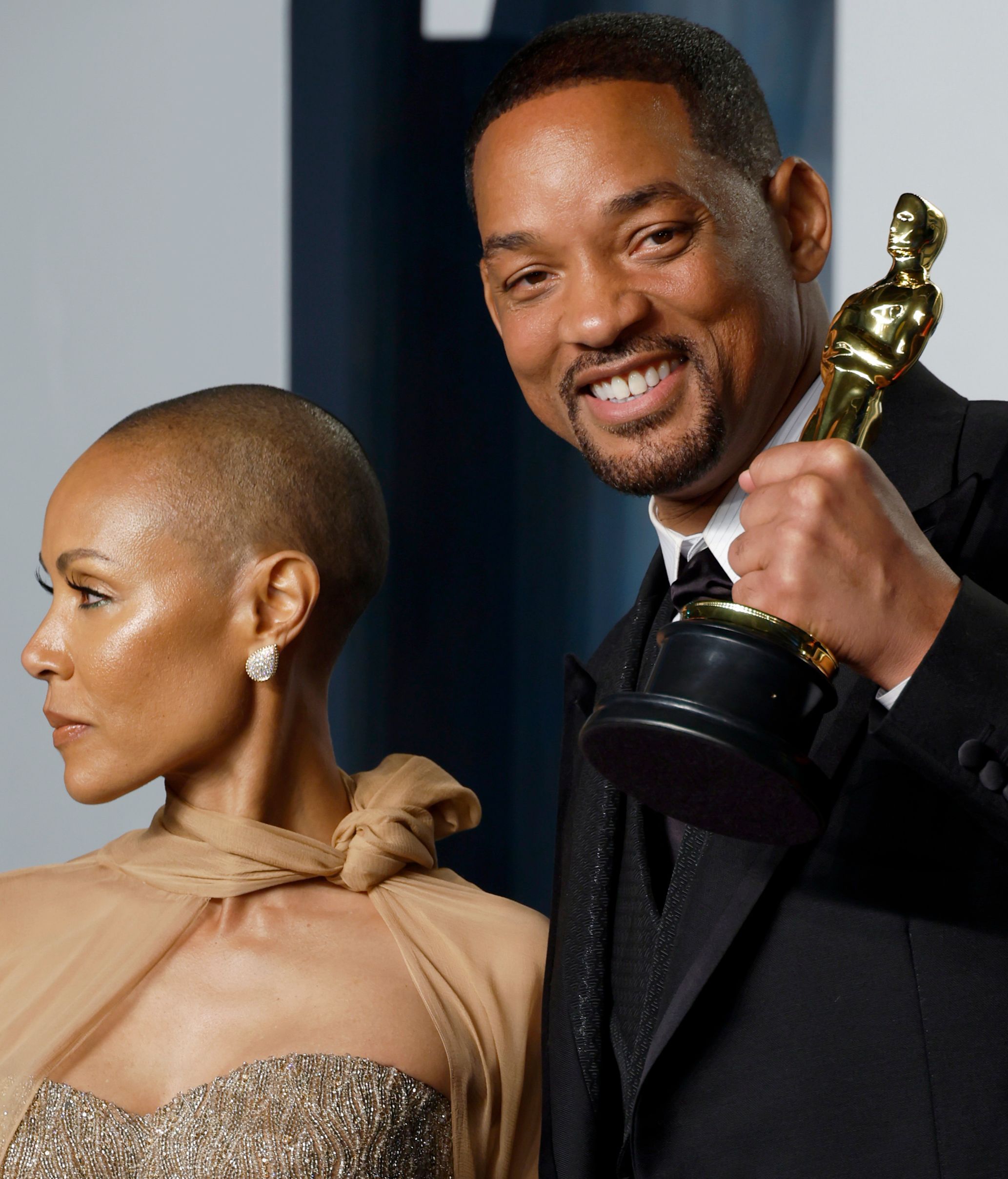 Jada y Will durante la celebración de los premios OScar