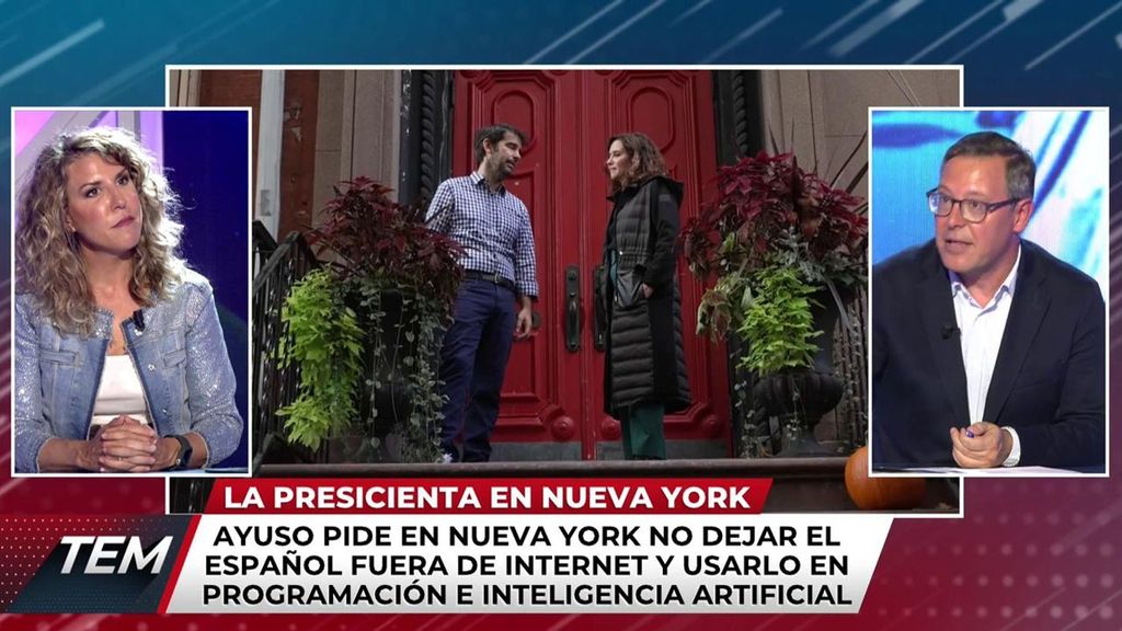Isabel Díaz Ayuso viaja a Nueva York para promocionar el español Todo es mentira 2023 Programa 1196