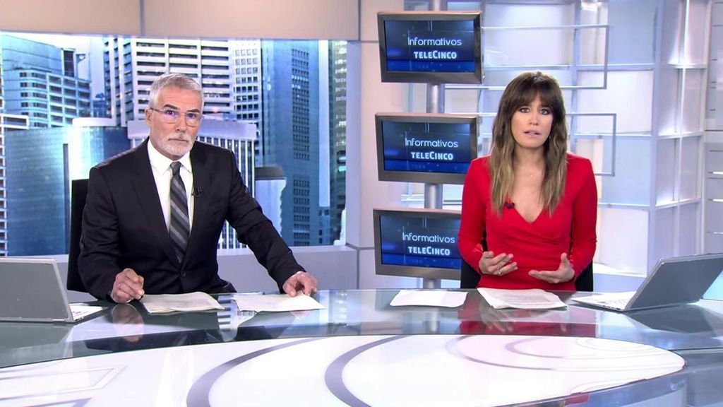 Con David Cantero e Isabel Jiménez Informativos Telecinco 2023 Mediodía 17/10/2023