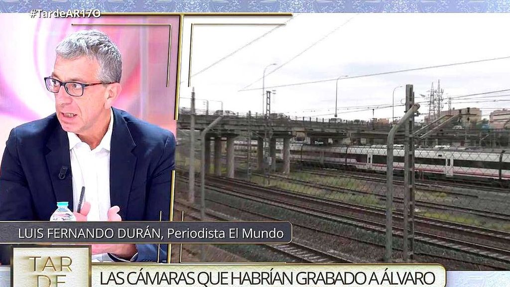 Luis Fernando Durán: “Cada vez que se produce una descarga en la catenaria como la que provocó la muerte de Álvaro, queda registrado"
