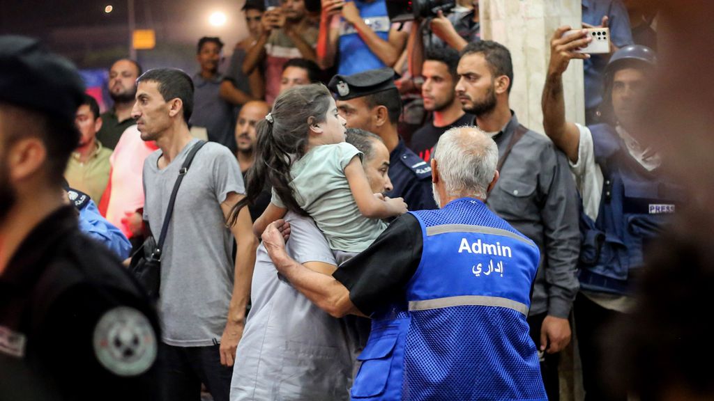 Tensión en Gaza por el ataque aéreo contra un hospital