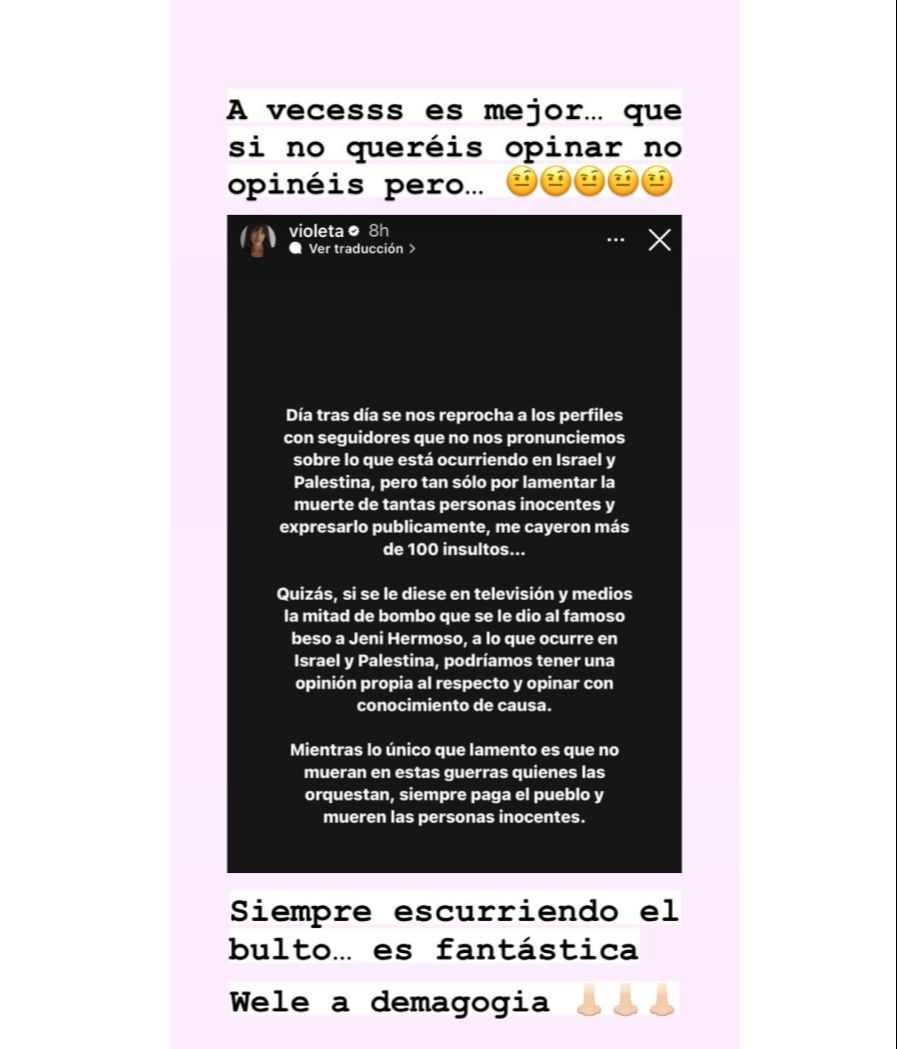 criticas violeta mangriñan