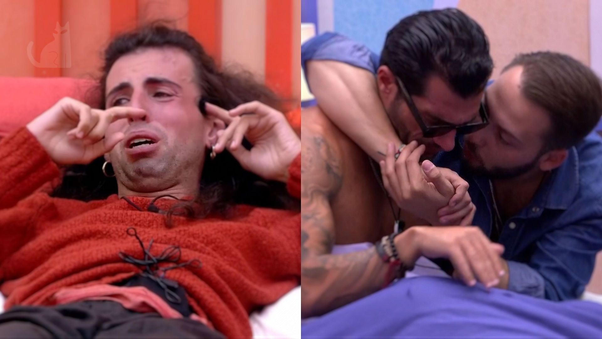 Albert Infante y Michael Terlizzi lloran