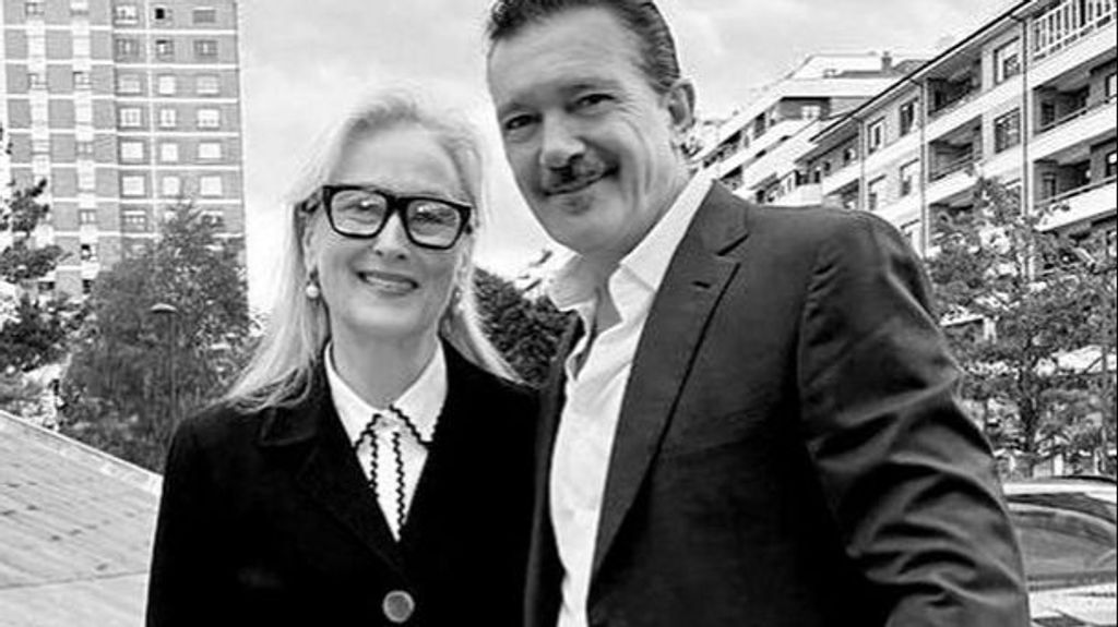 Antonio Banderas y Meryl Streep