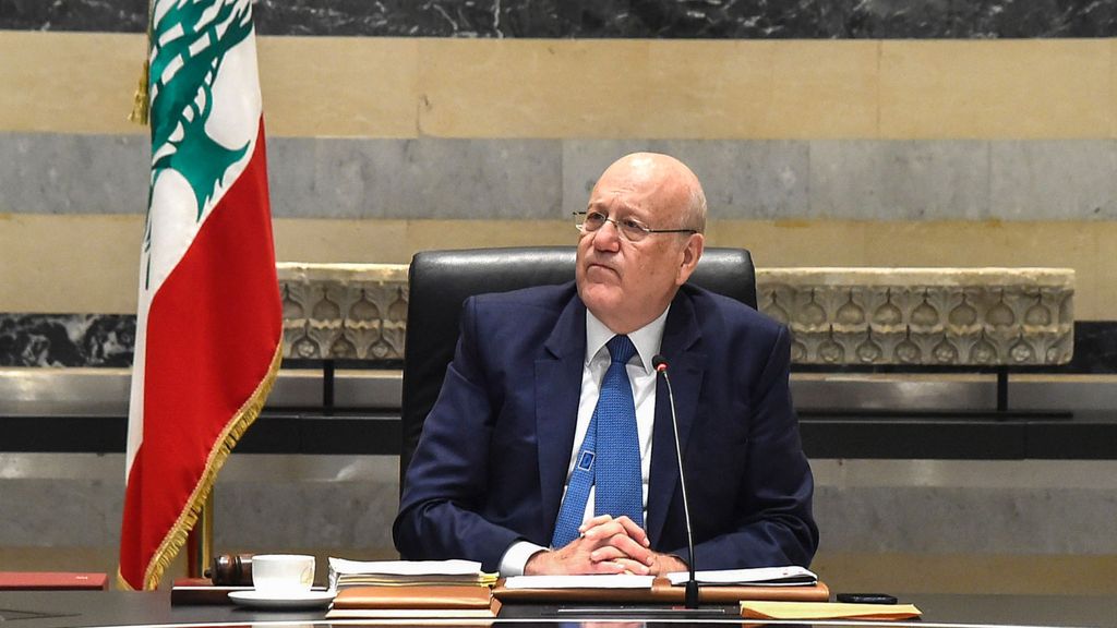 El primer ministro libanés, Nayib Mikati