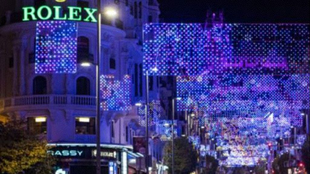 Luces de Navidad en Madrid