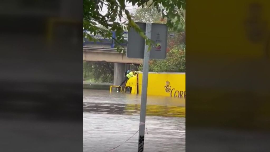 Una lluvias históricas siembran el caos en Madrid