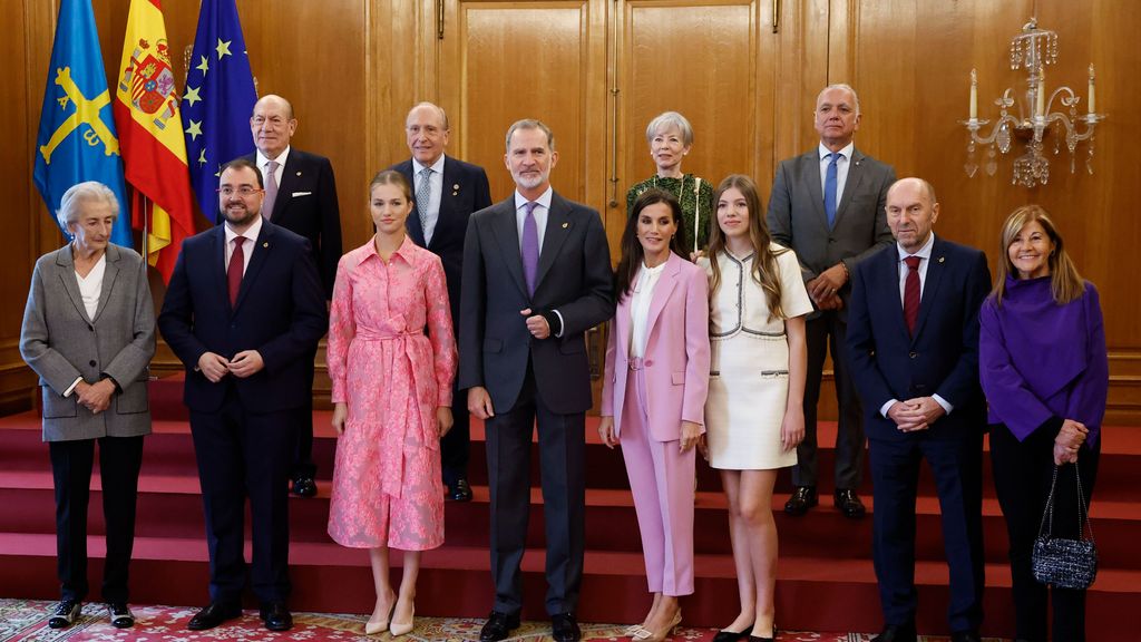 Audiencias previas a la entrega de los Premios Princesa de Asturias