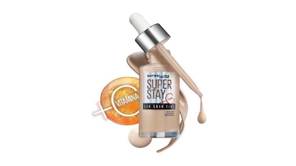 Base de maquillaje SuperStay Skin Tint con Vitamina C de Maybelline