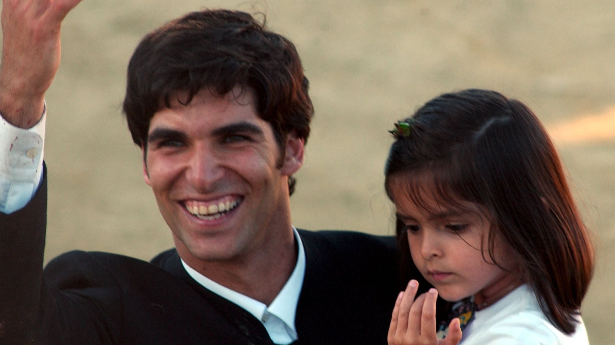 Cayetano Rivera junto a Lucía Rivera