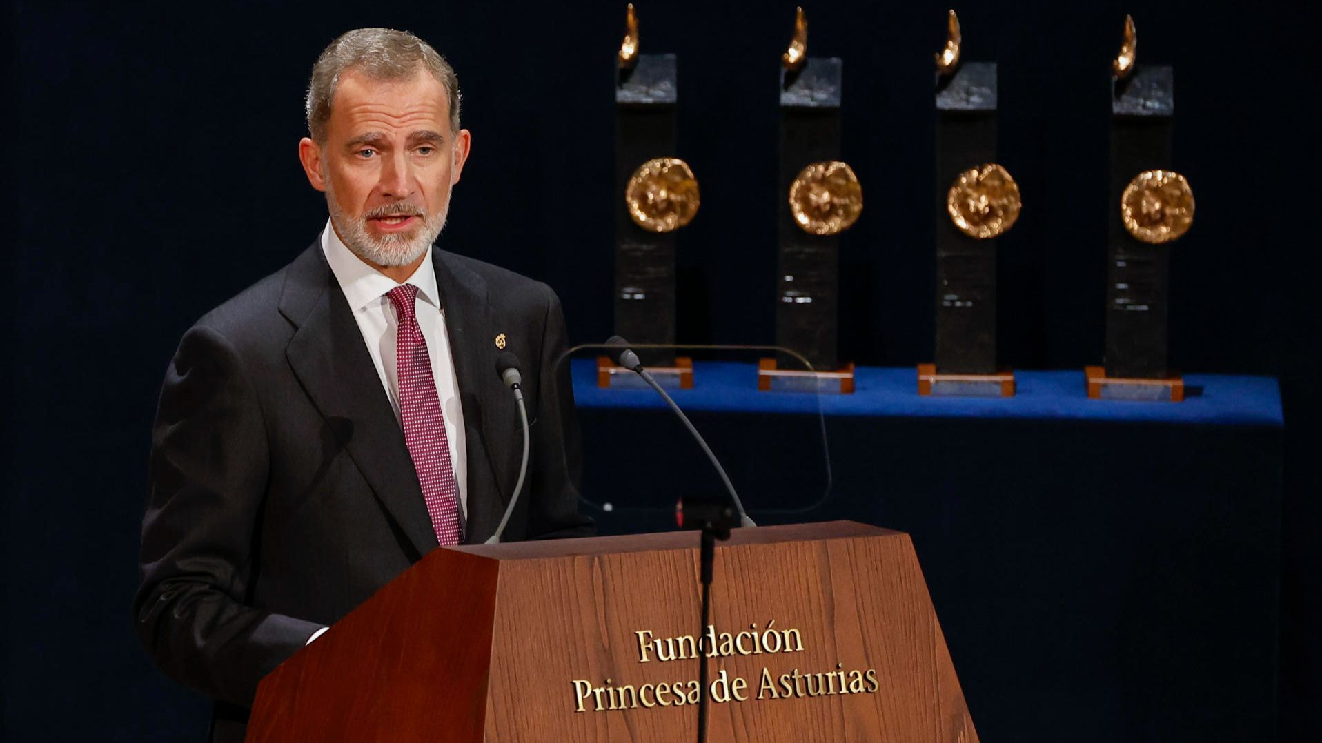 Discurso íntegro del rey Felipe VI en los Premios Princesa de Asturias 2023