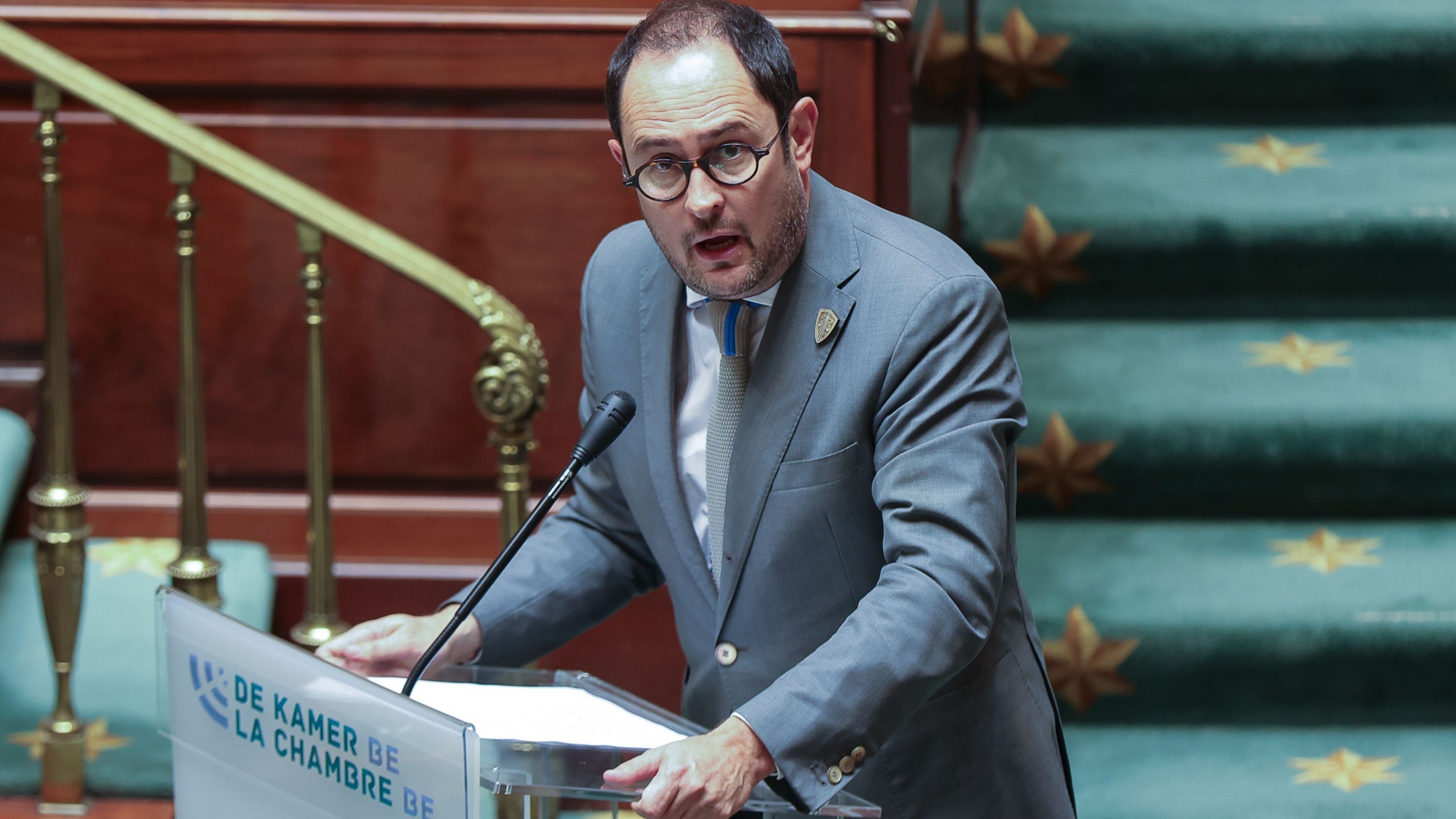 El ministro de Justicia de Bélgica, Vincent Van Quickenborne