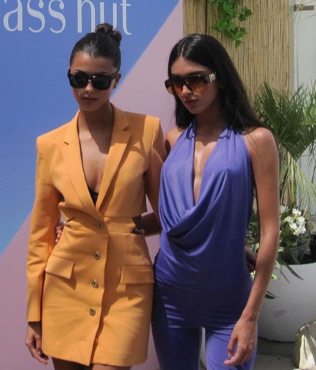 Lucía Rivera junto a Kika Cerqueira