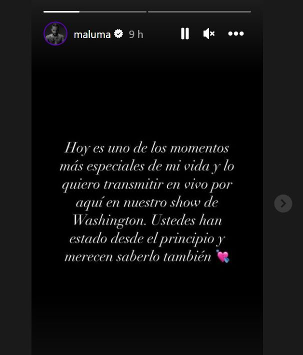 Maluma a sus fans de Washington