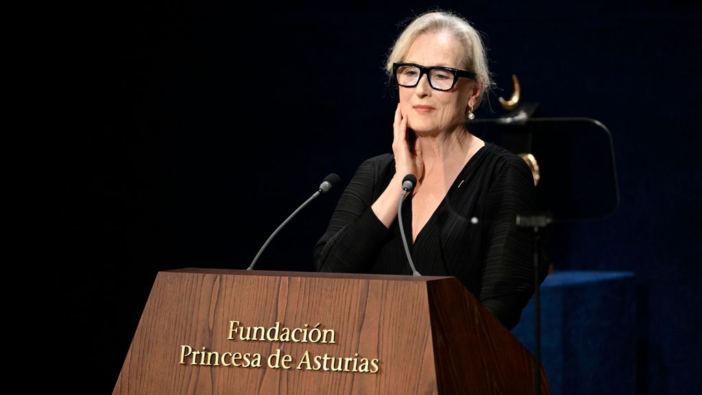 Meryl Streep, en los Premios Princesa de Asturias 2023: "El arte de actuar es el trabajo de mi vida"