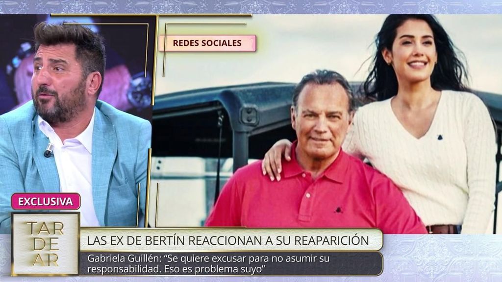 Los pagos que le ha hecho Bertín a Gabriela