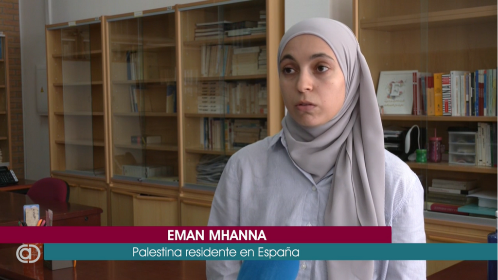 Eman Mhanna, una mujer palestina residente en Almería: "Los habitantes de Gaza no son terroristas"
