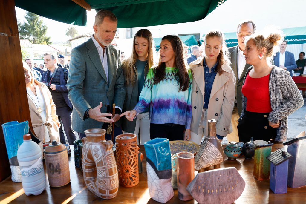 EN IMÁGENES | La Familia Real visita Arroes, Peón y Candanal, galardonadas con el premio Pueblo Ejemplar de Asturias 2023