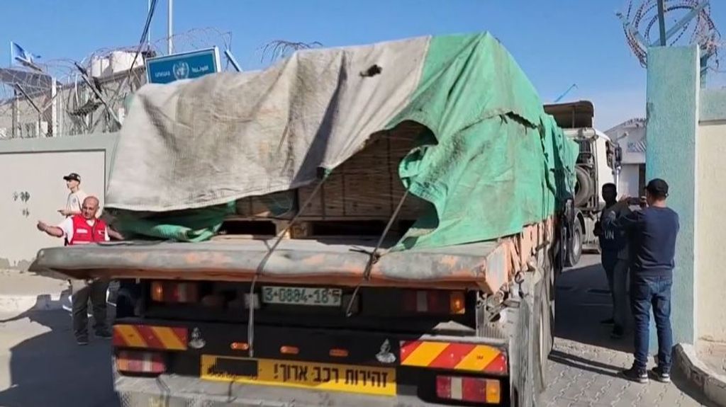 17 camiones entran en Gaza con ayuda humanitaria