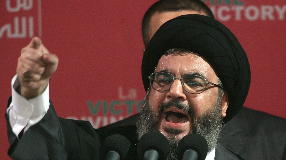 El líder de Hezbolá, Sayyed Hassan Nasrallah