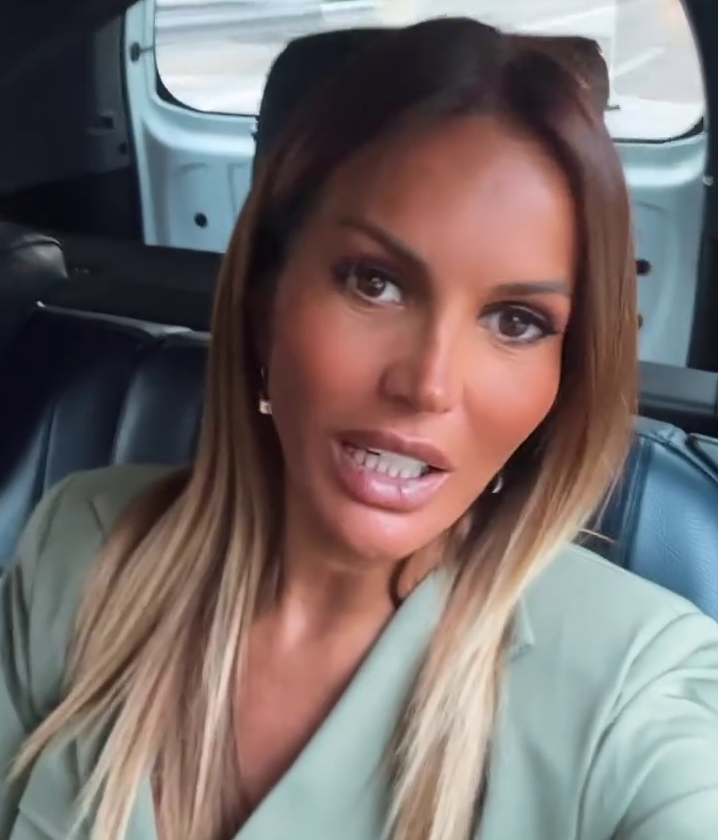 Marta López reaparece tras sufrir un accidente