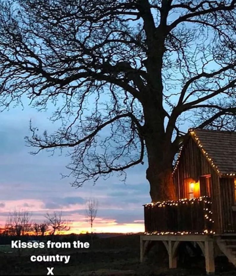 La casa de madera de Harper Beckham