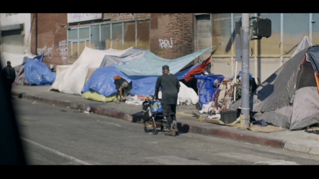 La realidad de las calles de Skid Row, Los Ángeles
