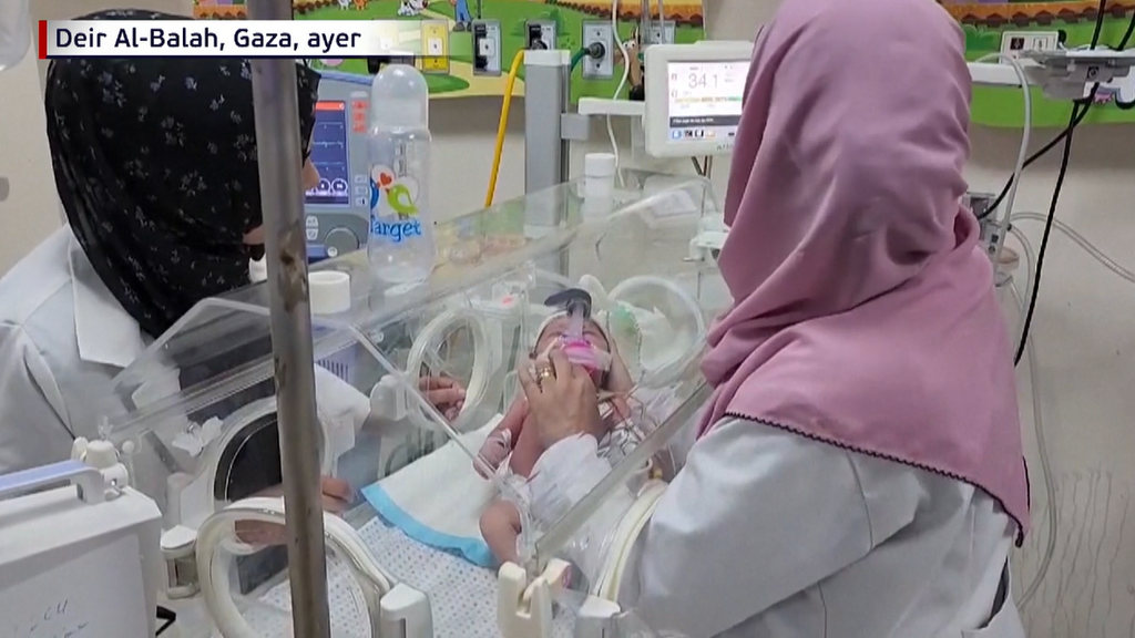 Los bebés de las incubadoras de Gaza, en riesgo de que su vida se apague por el asedio de Israel