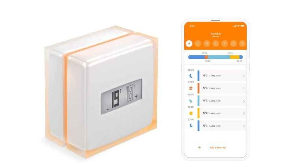 Termostato inalámbrico con WiFi de la marca Netatmo