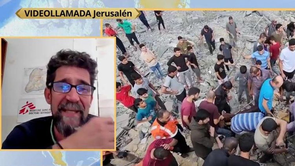 Coordinador de Médicos sin Fronteras: "En Gaza no hay ningún lugar seguro. Los hospitales están desbordados y operan sin anestesia"