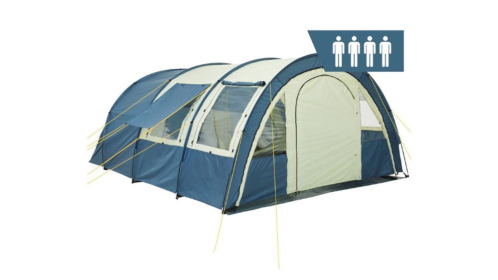 Tienda de campaña CampFeuer para 4 personas