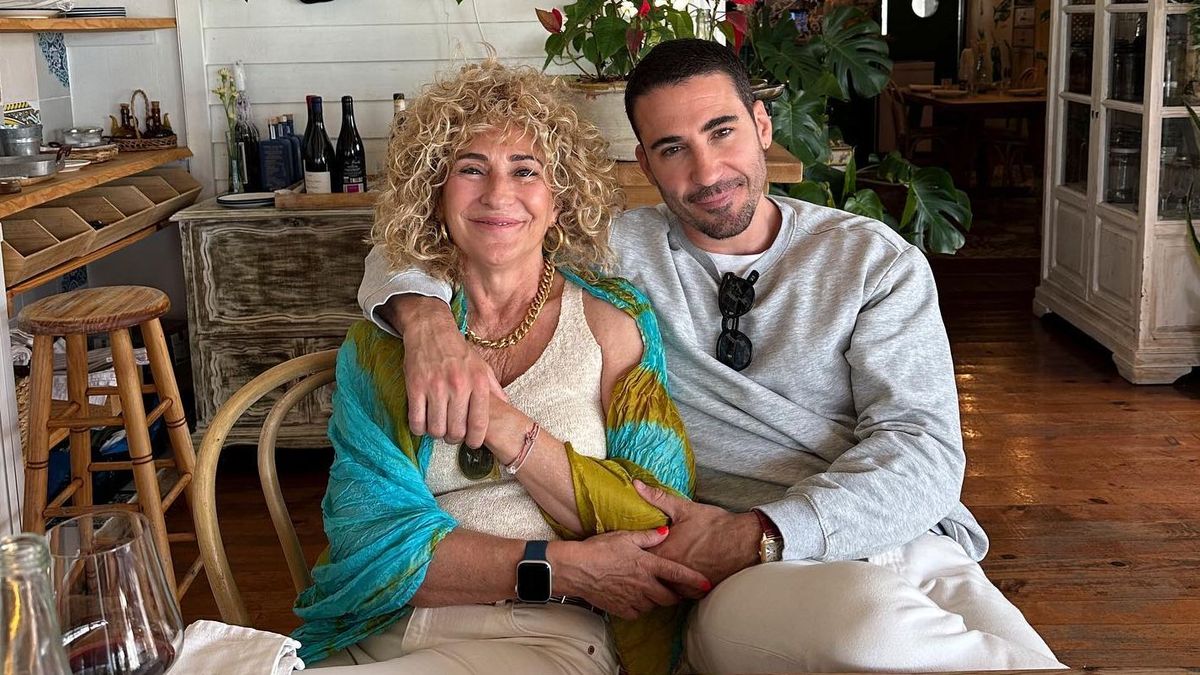 Así es María Lidón, la madre de Miguel Ángel Silvestre y su mayor fan