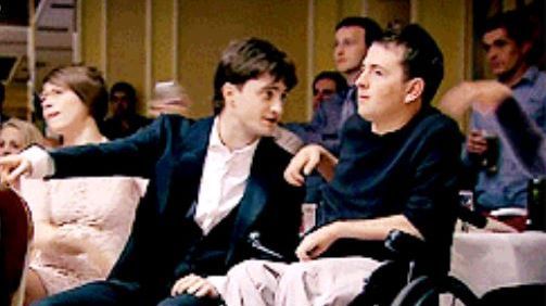 Daniel Radcliffe y David Holmes han sido amigo desde que eran adolescentes y comenzaron a trabajar juntos en las sagas de Harry Potter.