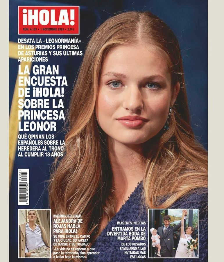 La portada del 25 de octubre de 2023