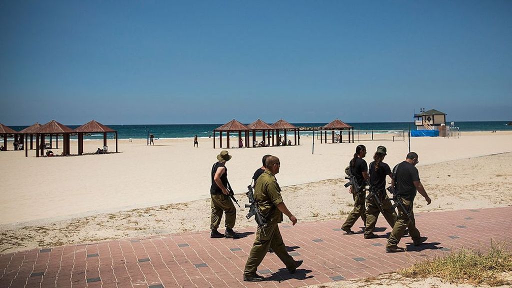 Israel repele a militares de Hamás que trataban de inflitrarse por la playa de Ashkelon