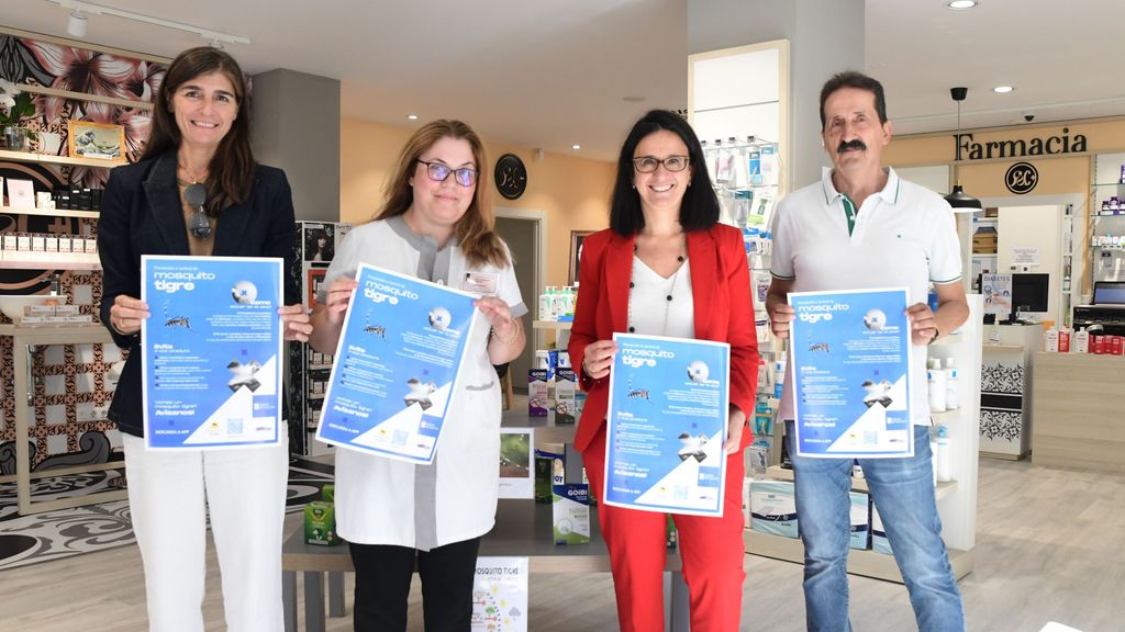 Presentación de una campaña sobre la prevención y control del mosquito tigre en Pontevedra