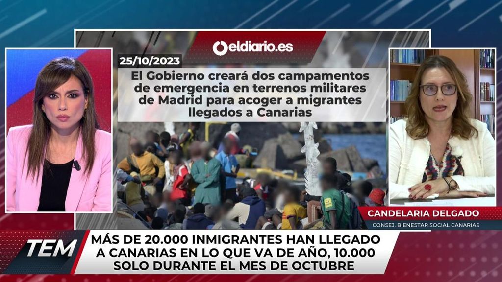 El gobierno creará campamentos de emergencia para acoger migrantes Todo es mentira 2023 Programa 1203