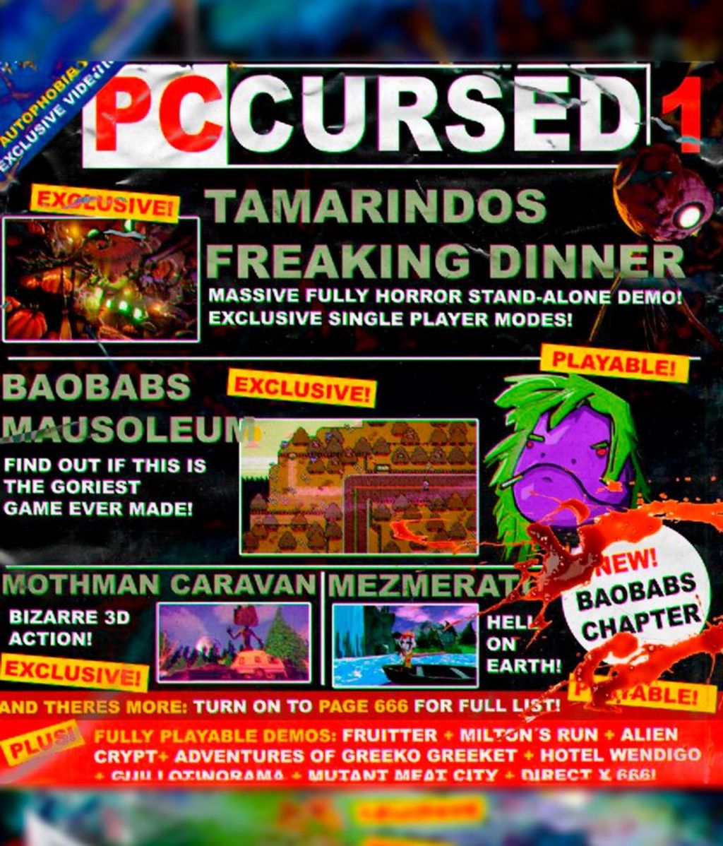 PC Cursed CD Demo Disc Noviembre'98