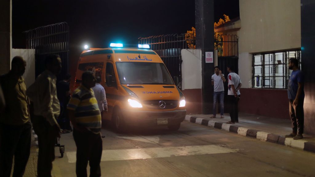 Ambulancia en Egipto