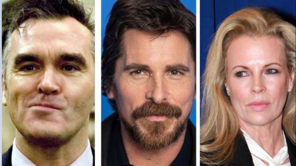 Christian Bale o Kim Basinger: famosos que se han hecho veganos y se han unido al estilo de vida verde