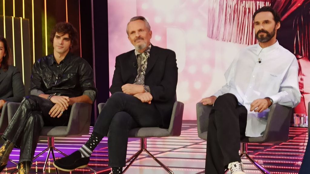 José Pastor, Miguel Bosé e Iván Sánchez