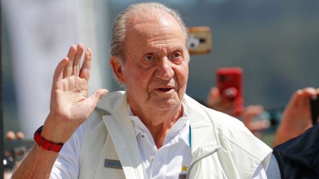 Juan Carlos I estará sólo unas horas en Madrid para el festejo familiar de Leonor