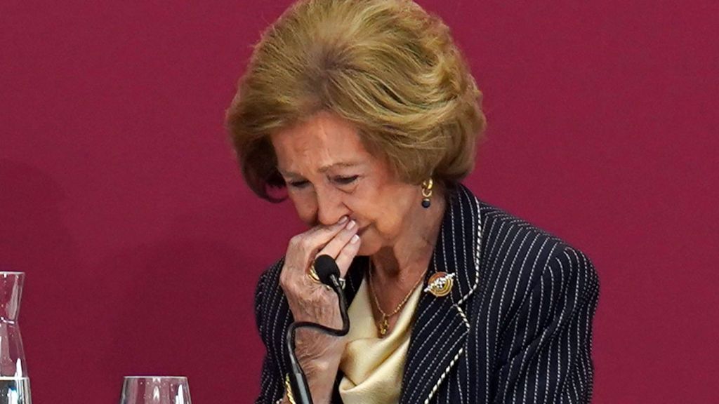 La reina Sofía rompe a llorar en su última aparición antes del 18º cumpleaños de la princesa Leonor
