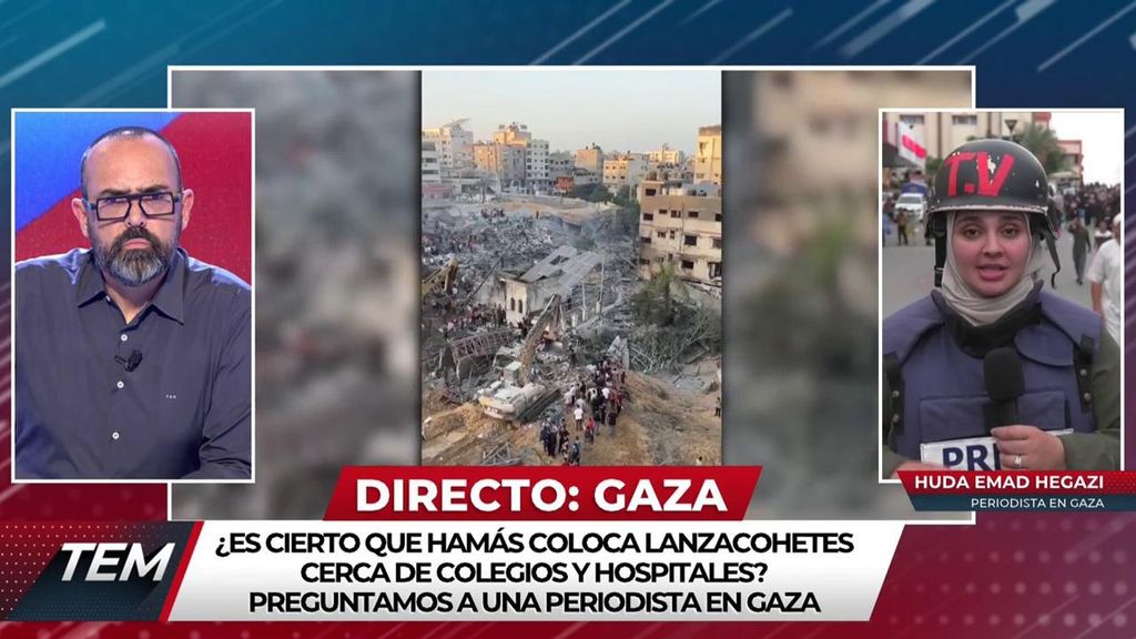 'Todo es mentira' conecta en directo desde el interior de Gaza Todo es mentira 2023 Programa 1205