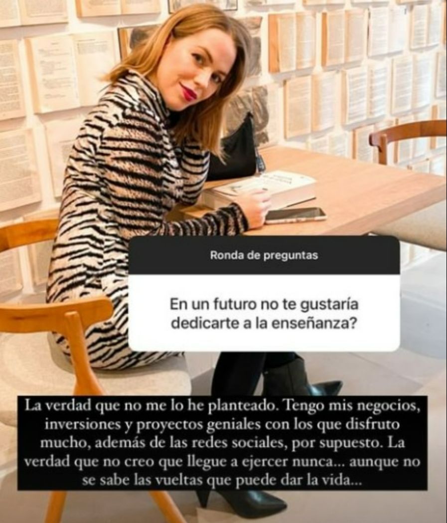 Yoli Claramonte habla de sus negocios fuera de las redes sociales